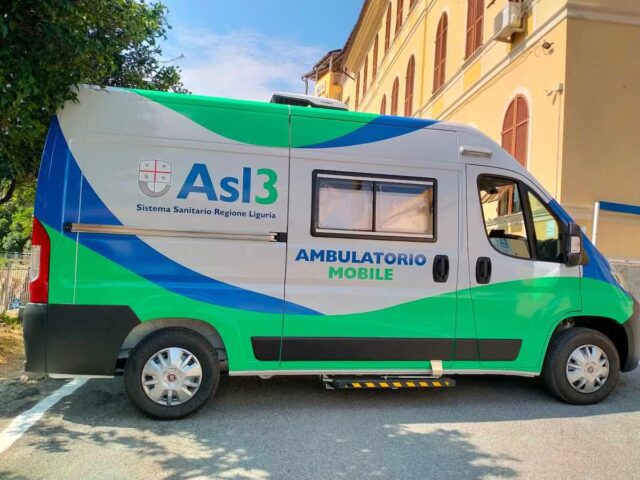 Asl3, da lunedì 14 luglio ambulatorio mobile a Caricamento