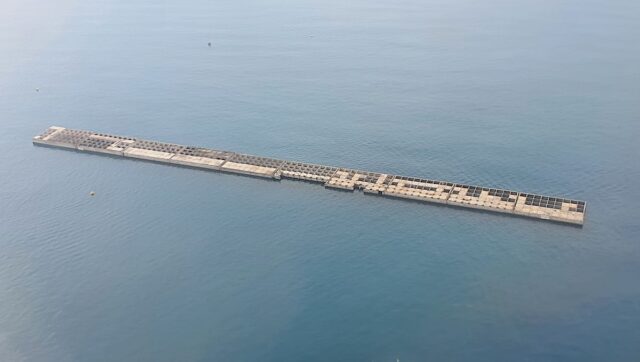 cassoni nuova diga foranea Genova, posizionato l’11° cassone della Nuova Diga Foranea