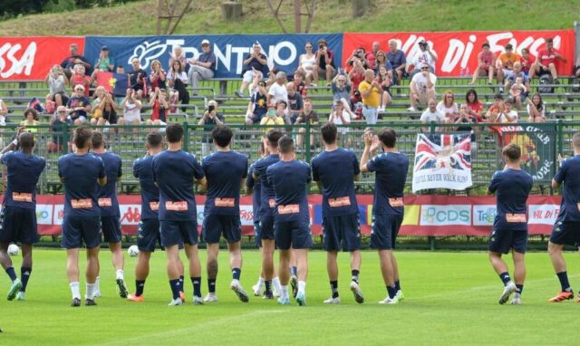 genoa ritiro trentino moena