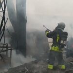 Albenga, incendio in Regione Rollo: intervento dei Vigili del Fuoco