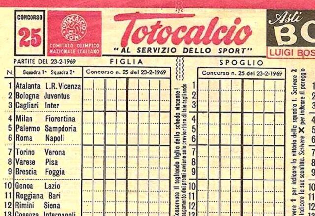 Dal Totocalcio alle moderne scommesse sportive: Come si sono evolute le scommesse sul calcio in Italia