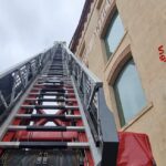 Genova, fulmine colpisce il Porto Antico: Vigili del Fuoco in azione per parti pericolanti