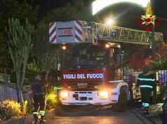 Vigili del Fuoco e 118 evacuano in sicurezza paziente a Ceriale