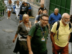 Proseguono ad Alassio le passeggiate con Bruno Schivo Proseguono ad Alassio le passeggiate con Bruno Schivo