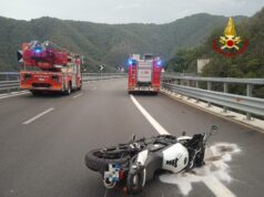 Incidente sulla Torino-Savona al km 116: intervento dei Vigili del Fuoco e soccorsi Incidente sulla Torino-Savona al km 116: intervento dei Vigili del Fuoco e soccorsi