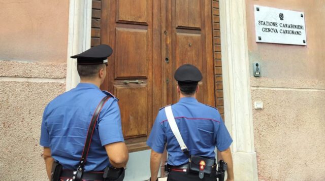 carabinieri carignano