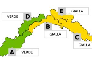 Allerta gialla per temporali sul centro-levante ligure martedì 9 settembre Allerta gialla per temporali sul centro-levante ligure martedì 9 settembre