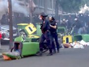 Proteste Bloquons Tout in Francia: tensioni, fiamme e 80.000 agenti dispiegati Proteste Bloquons Tout in Francia: tensioni, fiamme e 80.000 agenti dispiegati