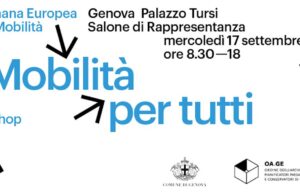Workshop Mobilità per tutti a Genova: un approccio inclusivo alla mobilità sostenibile Workshop Mobilità per tutti a Genova: un approccio inclusivo alla mobilità sostenibile