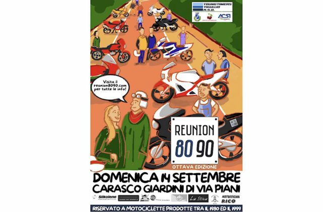moto youngtimer evento carasco Una domenica dedicata a tutte le moto “youngtimer” dal 1980 al 1999