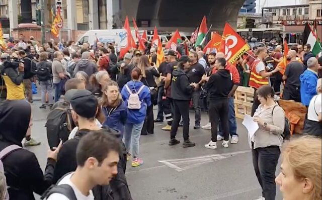 Sciopero per Gaza a Genova: tre cortei e blocco dei varchi portuali Sciopero per Gaza a Genova: tre cortei e blocco dei varchi portuali