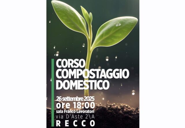 Recco, un corso sul compostaggio domestico: dalla cucina al giardino Recco, un corso sul compostaggio domestico: dalla cucina al giardino