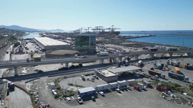 Demolizione della rampa portuale a Genova: tre notti di chiusure Demolizione della rampa portuale a Genova: tre notti di chiusure