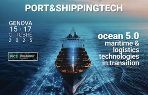 Port&ShippingTech 2025 a Genova: tecnologie marittime al centro del futuro di mare e logistica Il 16 e 17 ottobre 2025 Port&ShippingTech torna al Porto Antico di Genova: workshop su AI, decarbonizzazione, navigazione sat, formazione marittima e innovazione portuale in mostra.