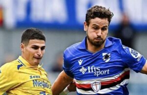 Solo un pari per la Samp targata Gregucci-Foti contro il Frosinone (1-1): in gol Coda