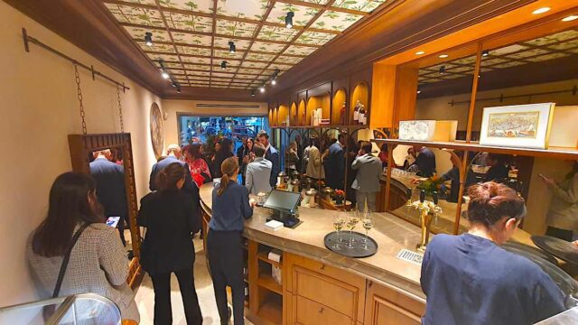 La Corte Romanengo Genova 11 La Corte Romanengo: a Genova inaugura il Salon de Thé che celebra arte dolciaria, gusto e tempo ritrovato