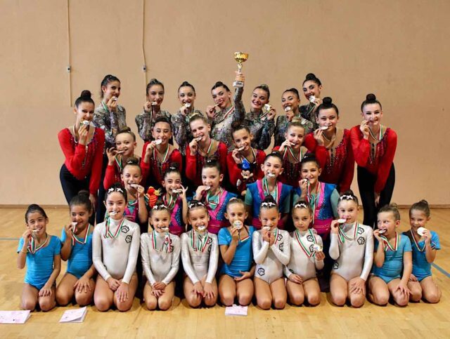 Pro Recco Gym Club protagonista assoluta alla Coppa Italia 2025