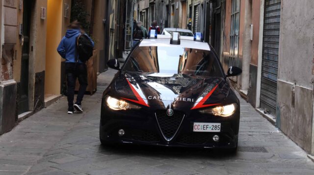 carabinieri caruggi sentro storico