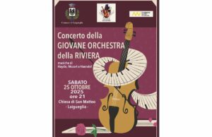 Domani a Laigueglia il concerto della Giovane Orchestra della Riviera Domani a Laigueglia il concerto della Giovane Orchestra della Riviera