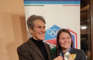 Ortovero ha festeggiato la medaglia d’argento di Silvana Stanco Ortovero ha festeggiato la medaglia d'argento di Silvana Stanco