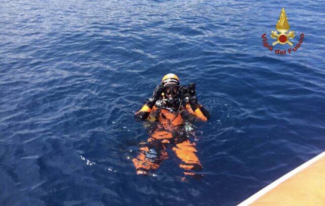 vvf palombari haven Arenzano, ancora nessuna traccia del sub disperso: ricerche riprese con sottomarino a comando remoto