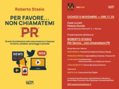 Per favore… non chiamatemi PR: il libro di Roberto Stasio tra comunicazione, umanità e solidarietà