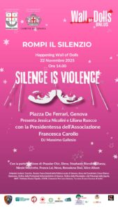Locandina Rompi il Silenzio Wall of Dolls 22 novembre 2025