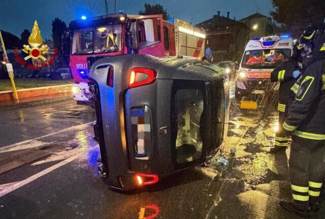 Vvf Savona intervento incidente