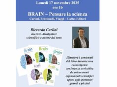 Recco, il professor Carlini presenta il libro Brain – Pensare la scienza con esperimenti interattivi Recco, il professor Carlini presenta il libro Brain – Pensare la scienza con esperimenti interattivi