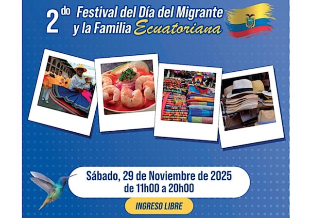 A Genova il 20° Festival della Giornata del Migrante e della Famiglia ecuadoriana il 29 novembre 2025 A Genova il 20° Festival della Giornata del Migrante e della Famiglia ecuadoriana il 29 novembre 2025
