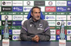 Gregucci chiama la Sampdoria alla svolta: Siamo ultimi in Serie B, ma possiamo risalire solo lottando insieme