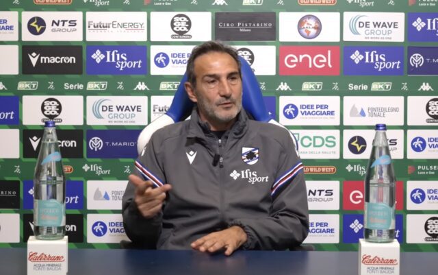 Gregucci: Alla Sampdoria ci salviamo insieme. Alejandro Pedrola non convocato Gregucci: Alla Sampdoria ci salviamo insieme. Alejandro Pedrola non convocato