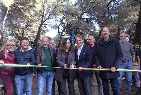 Cervo inaugura il nuovo percorso fitness Armonia e Benessere nel Parco del Ciapà Cervo inaugura il nuovo percorso fitness Armonia e Benessere nel Parco del Ciapà
