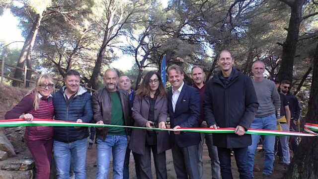 Cervo inaugura il nuovo percorso fitness Armonia e Benessere nel Parco del Ciapà Cervo inaugura il nuovo percorso fitness Armonia e Benessere nel Parco del Ciapà