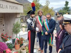 L’assessore Ripamonti rende omaggio alla tomba di Sandro Pertini
