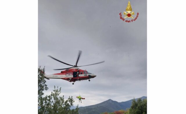 Albenga, cacciatore infortunato a Salea: intervento dei Vigili del Fuoco e del 118 Albenga, cacciatore infortunato a Salea: intervento dei Vigili del Fuoco e del 118