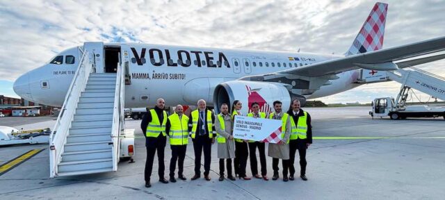 Volotea lancia Genova–Madrid: nuova rotta e piano 2026 con quasi 1.000 voli dal Cristoforo Colombo