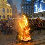 Confeugo a Genova, la fiamma va dritta: buon auspicio per il 2026 in piazza De Ferrari