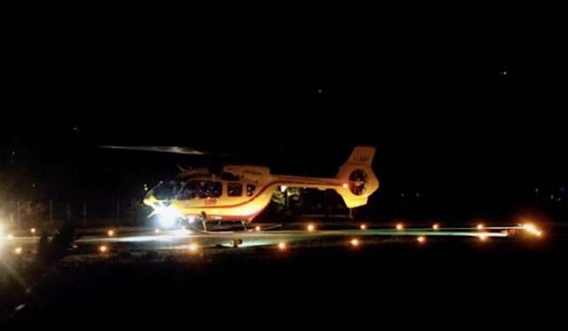 Auto in fiamme a Imperia, uomo gravemente ustionato: trasferito d’urgenza al Villa Scassi di Genova