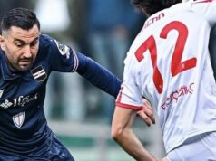 A Padova la Sampdoria getta la vittoria. In vantaggio con Coda si fa raggiungere.