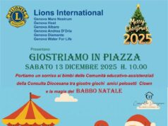 GIOSTRIAMO IN PIAZZA, Evento solidale 13 dicembre 2025 GIOSTRIAMO IN PIAZZA, Evento solidale 13 dicembre alle ore 10:00 in Piazza Martinez a Genova