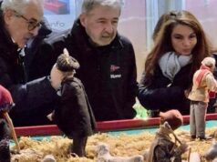 E Bucci inaugura il Presepe meccanizzato di Campo Ligure