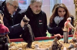 E Bucci inaugura il Presepe meccanizzato di Campo Ligure