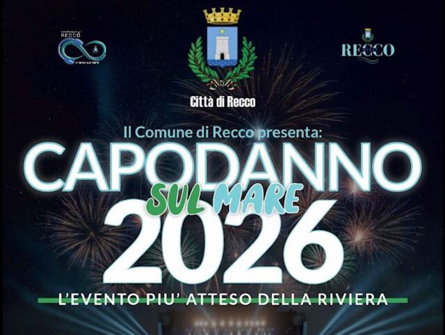 Capodanno sul Mare a Recco: musica e festa con Infinity Recco per salutare il 2026