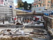 Nuovo Gaslini, completati gli scavi del Padiglione Zero: il monoblocco crescerà di un piano ogni 45 giorni Nuovo Gaslini, completati gli scavi del Padiglione Zero: il monoblocco crescerà di un piano ogni 45 giorni