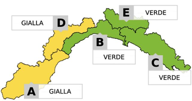 Allerta meteo neve in Liguria: Arpal emette allerta gialla sulle zone interne del Ponente