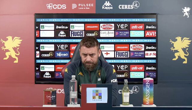 De Rossi alla vigilia di Udinese-Genoa: Serve lucidità, presenza fisica e niente timidezza in area De Rossi alla vigilia di Udinese-Genoa: Serve lucidità, presenza fisica e niente timidezza in area