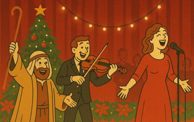 natale vegna una votta Natale in dialetto benefico con ricavato alla Gigi Ghirotti