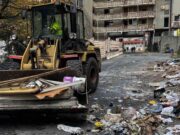 Genova, intervento straordinario in via Čechov: rimosso un maxi abbandono di rifiuti in Valpolcevera Genova, intervento straordinario in via Čechov: rimosso un maxi abbandono di rifiuti in Valpolcevera