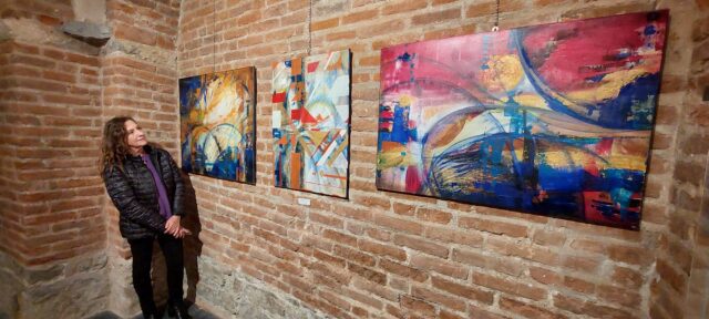 Inaugurata ad Albenga la tradizionale collettiva di Natale all'UCAI